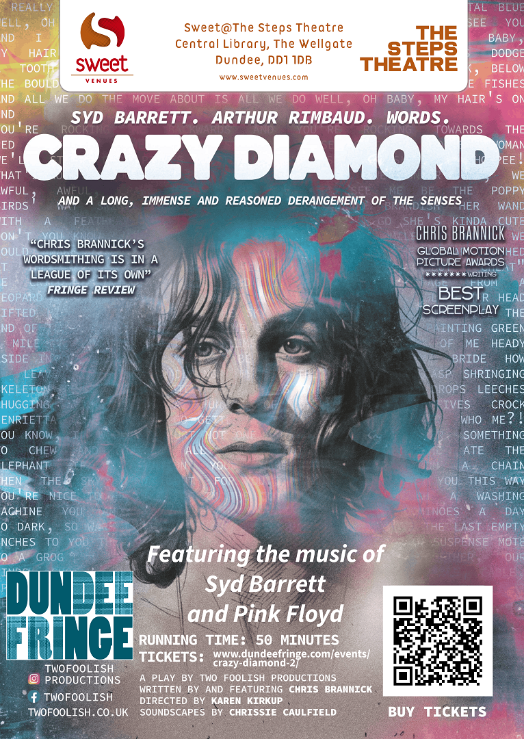 Crazy Diamond Dundee Fringe 2026 flyer p1-1