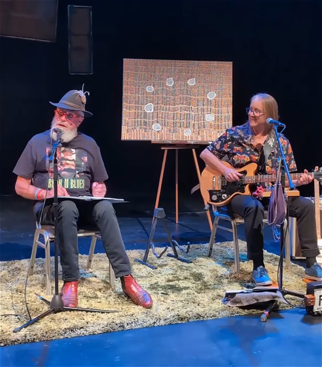 Binge Bytes Led REVIEW: Blak n Blues, Uncle Glenn Loughrey & Fiona Boyes, Melbourne ...